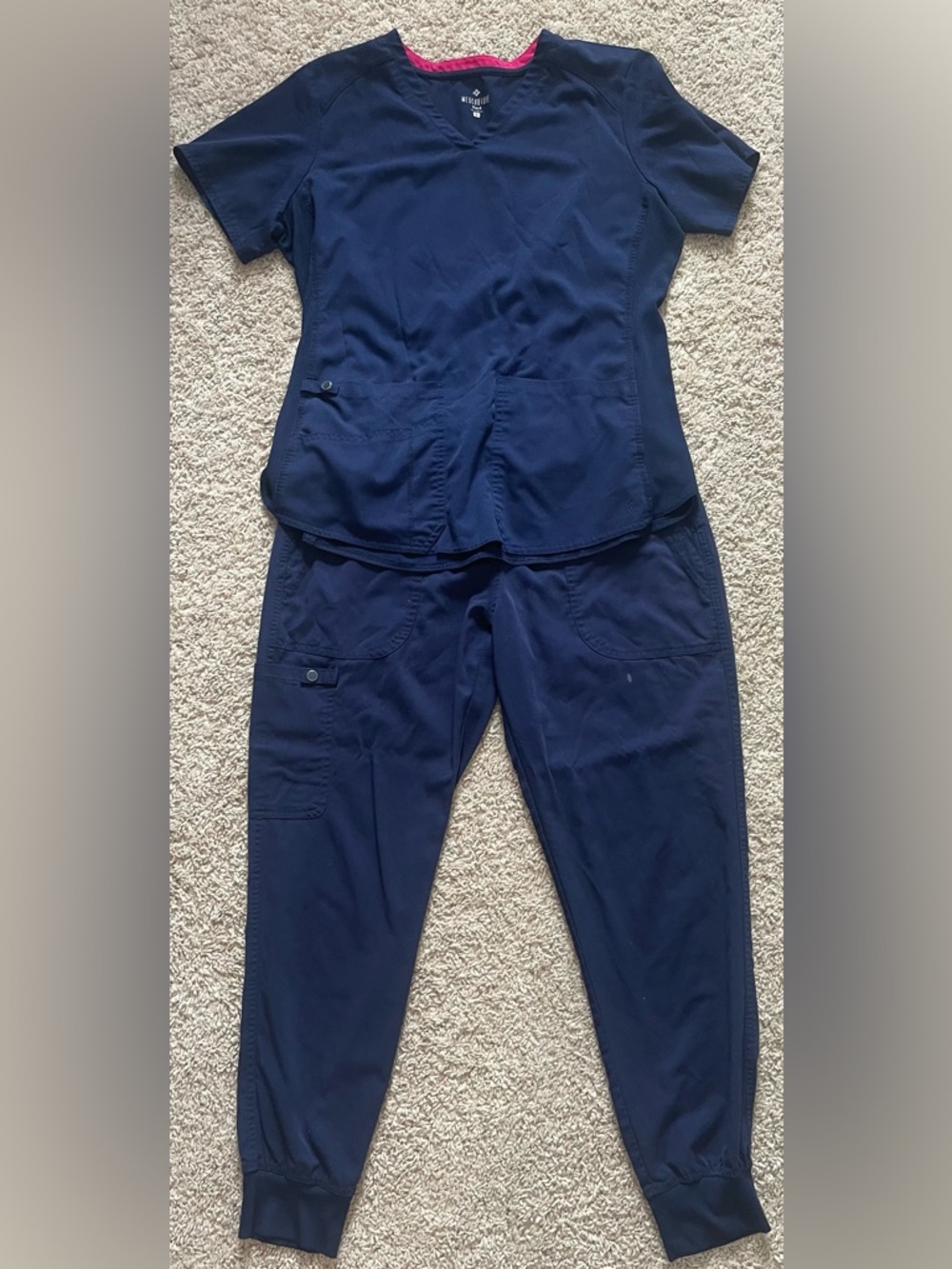 MedCouture Navy Scrub Set